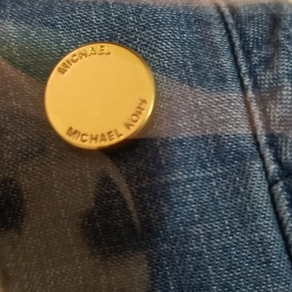 NWT MICHAEL Michael Kors Blue Chambray Rom… - Picture 5 of 8